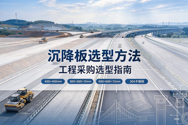 福州沉降板选择方法