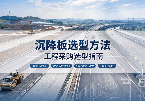 福州沉降板选择方法