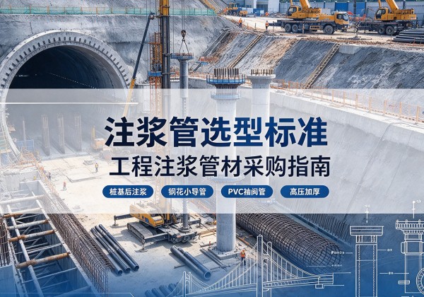 福州注浆管选型标准